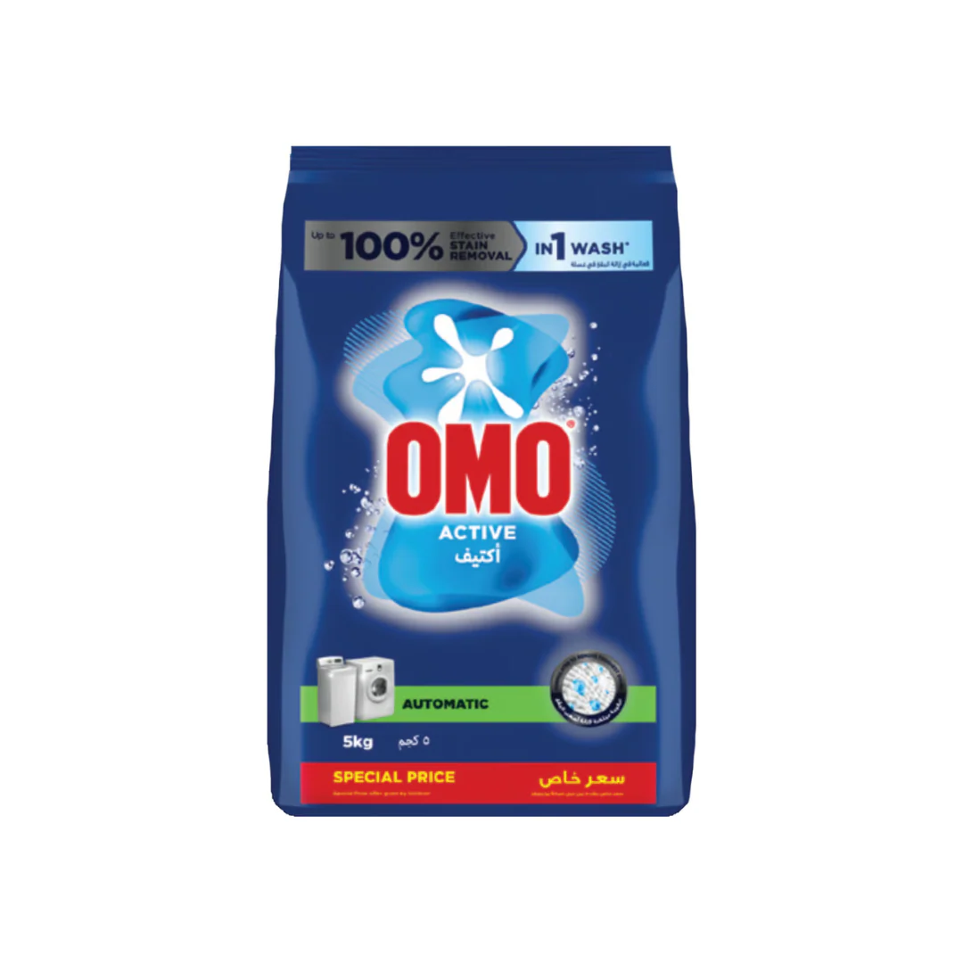 Omo Anti Bacterial Laundry Powder 5kg | 270597