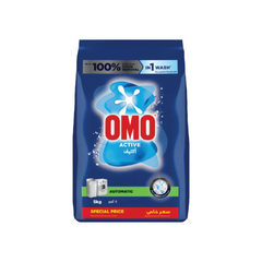 Omo Anti Bacterial Laundry Powder 5kg | 270597
