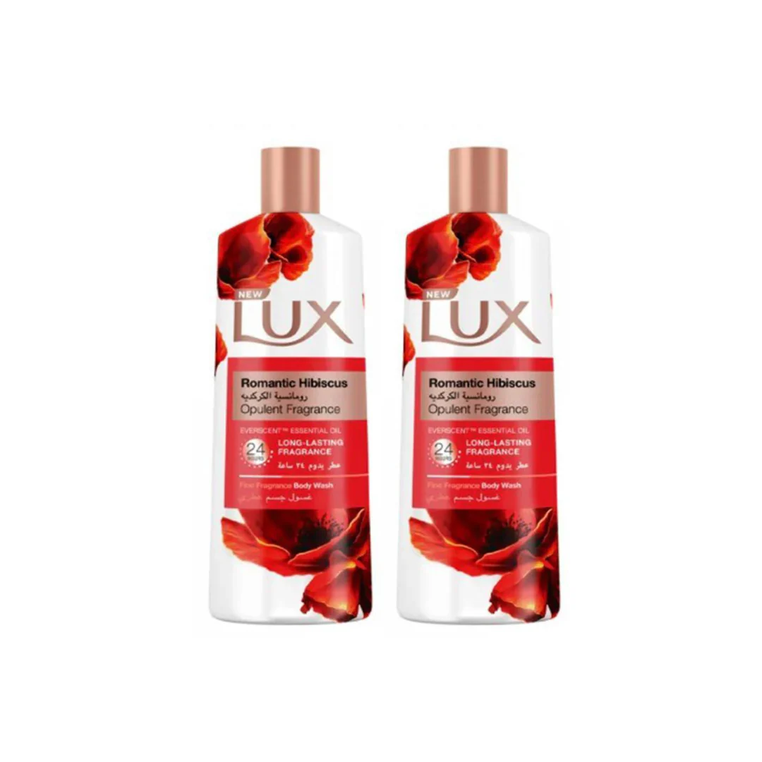 Lux Romantic Hibiscus Body Wash 2 x 500ml 15% OFF | 278300