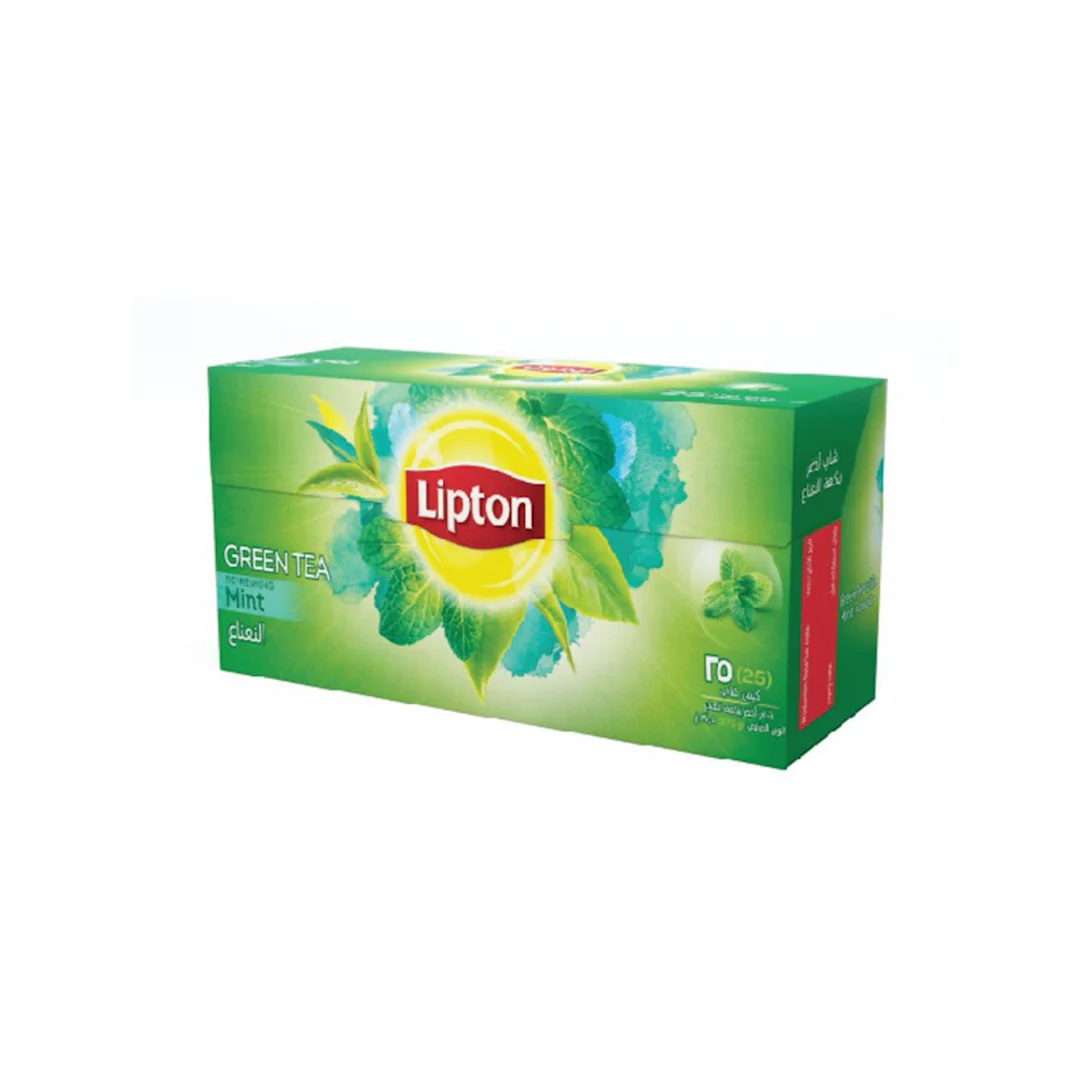 Lipton Green Tea Mint 25 Tea Bags | 275952