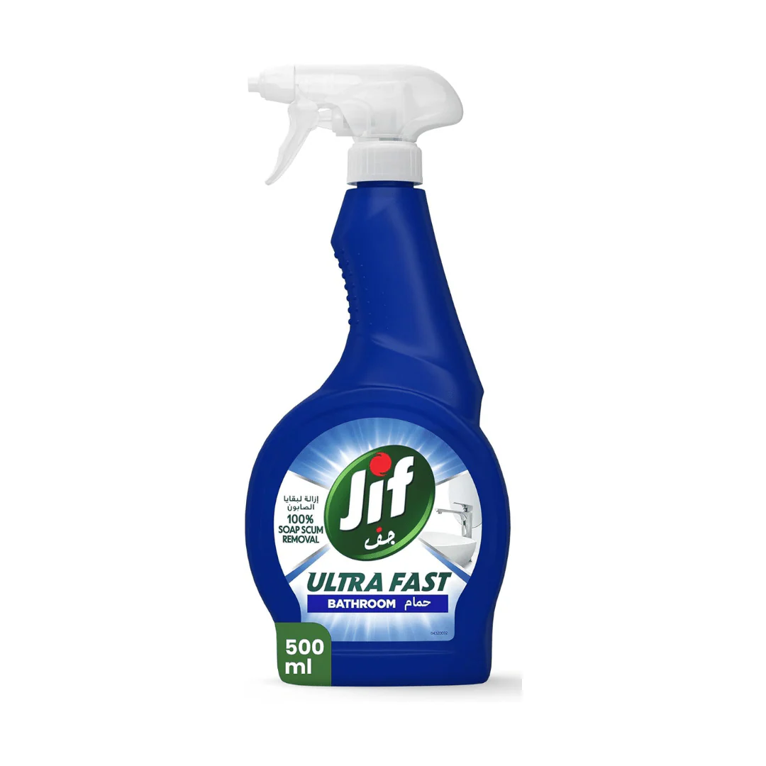 Jif Ultra Fast Bathroom Cleaner Spray 500ml | 180282