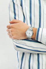 Casio Men 3-Hand Watch - Silver | MTP-V002D-7B3UDF