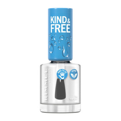 Rimmel Kind & Free Nail Polish - 150 Oxygene Wave Top Coat | 260160