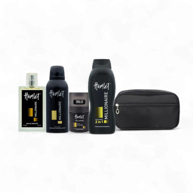 مجموعة هاملت مليونير للعطور ومزيل العرق - 4 قطع | 286849