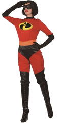 Mrs. Incredible Costume (Jumpsuit & Mask) | 093590