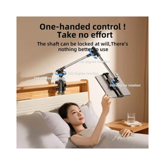 Rtako 360 Dual Turbo Auto-Lock Lazy Bracket - Up to 13" Devices | ZM-050