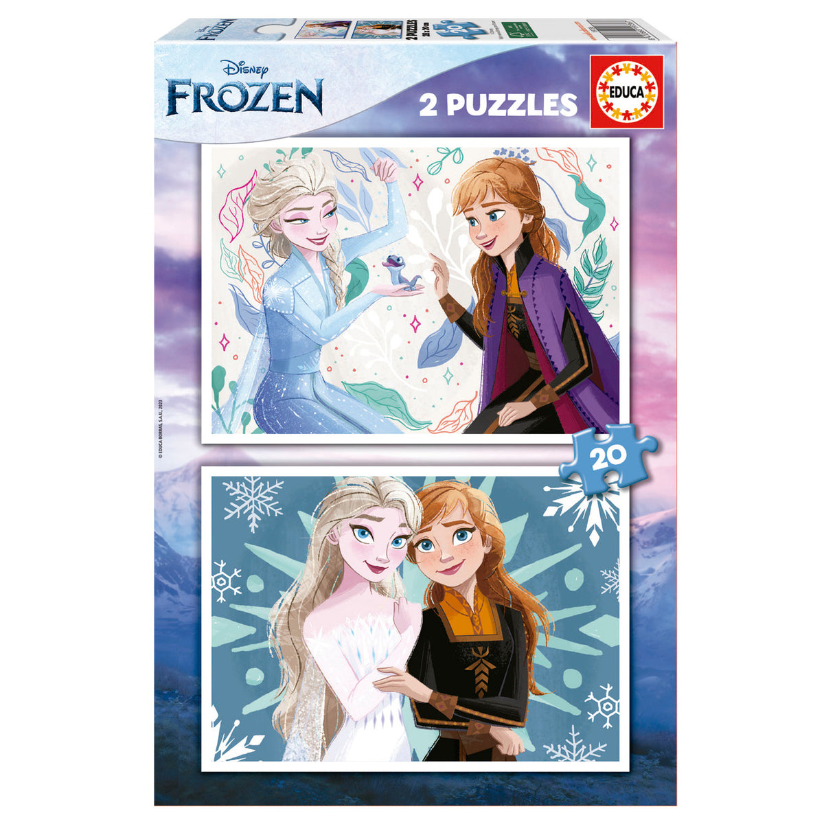 Educa Disney Frozen 2 Puzzles - 20pcs | 19736