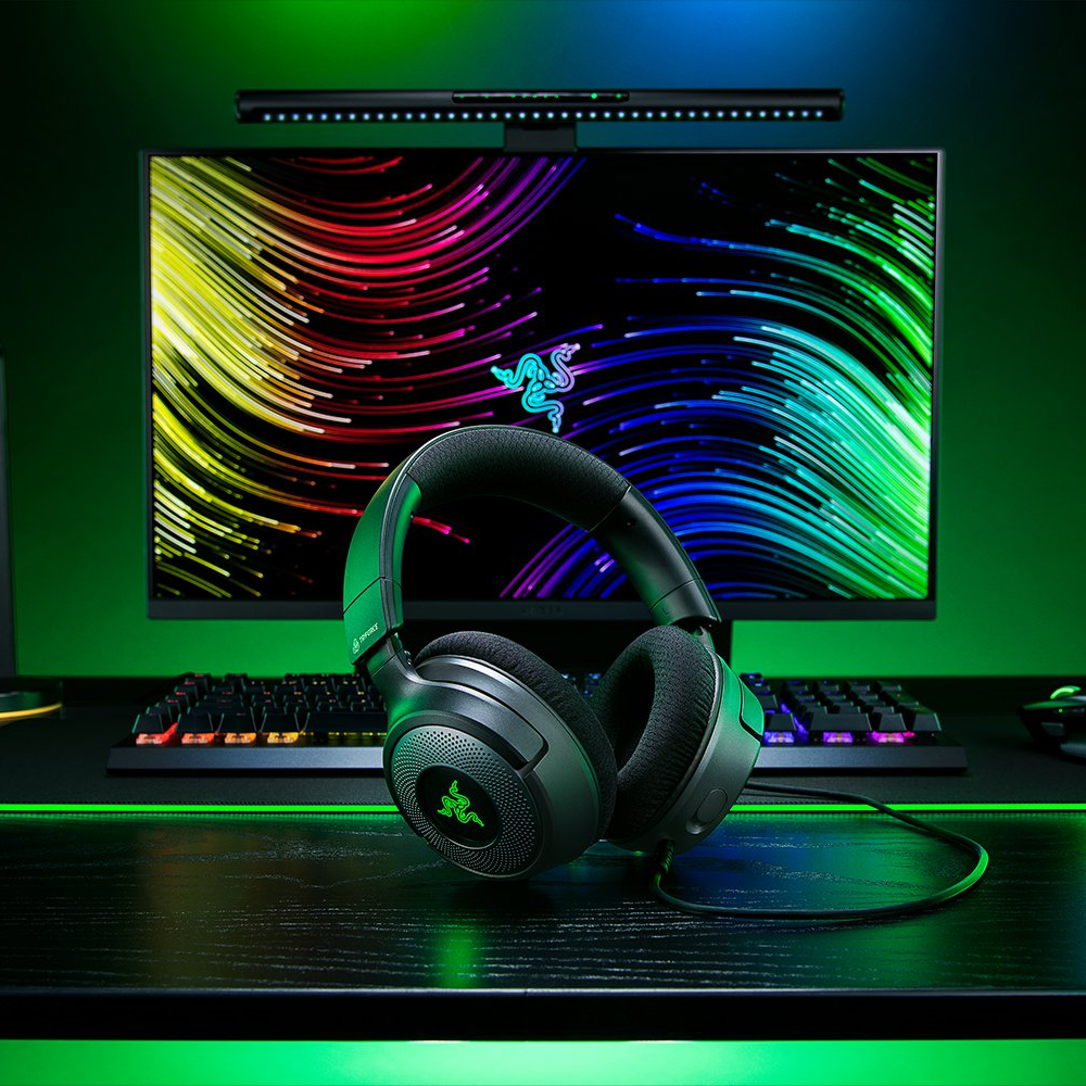 Razer Kraken V4 X – سماعة رأس سلكية للألعاب للكمبيوتر الشخصي | RZ04-05180100-R3M1