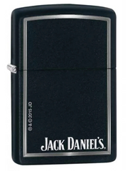 Zippo Jack Daniel's Black Matte Windproof Lighter | 28820