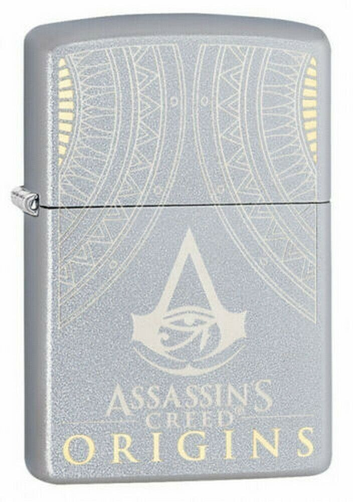 Zippo Assassin's Creed Satin Chrome Windproof Lighter | 29785