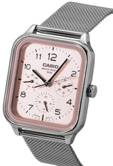 Casio Men 3-Hand Watch - Pink / Silver | MTP-M306M-4AVDF