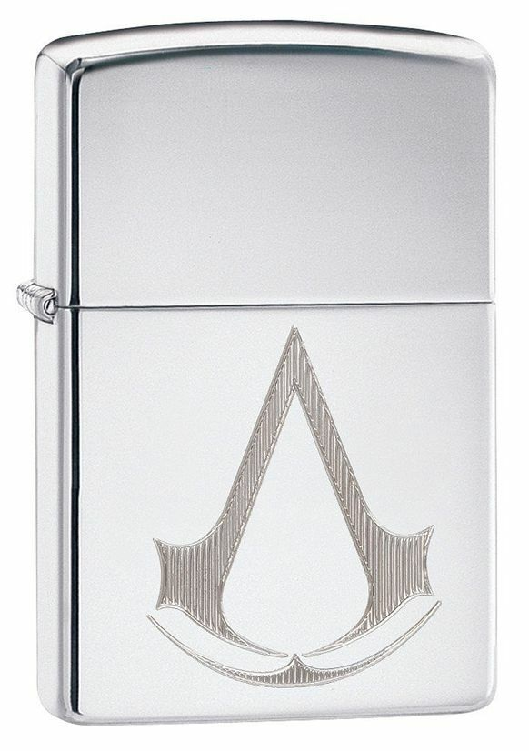 Zippo Assassin's Creed High Polish Chrome Windproof Lighter | 29486