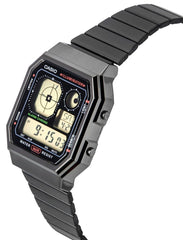 Casio Vintage Digital Unisex Watch - Black | A130WEGG-1ADF