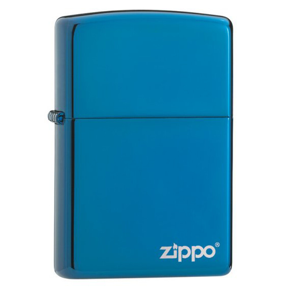 Zippo Sapphire Logo Pocket Lighter | 20446ZL
