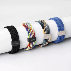 WIWU 42/44/45/49 Nylon Braided Magnetic Watch Band Wi-WB004 Black | WB004-BLK
