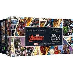 أحجية Trefl Marvel عبر عالم القصص المصورة 9000 قطعة | 81022