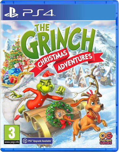PS4 The Grinch Christmas Adventures CD