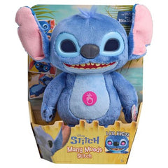Interactive Blue Alien Plush with LCD Eyes | AL-BL-370