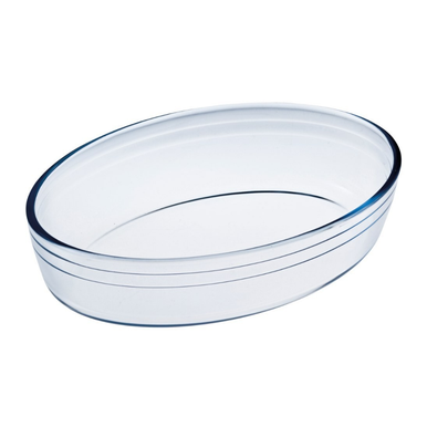 San Ignacio Oval Roaster Baking Dish - Tempered Glass | 346BN00B146