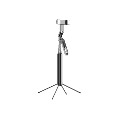 Porodo 360° Tilt Handle Media Pod Folding Quad Base Selfie Stick |  PD-SLSEDTR-BK