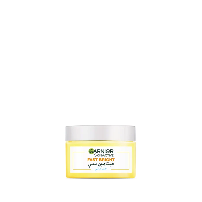 Garnier Skin Active Fast Bright Vitamin C Water Gel Moisturizer 48H Hydration 30ml