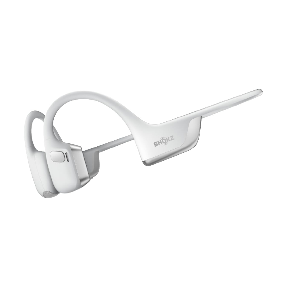 Shokz OpenRun Pro 2 - Open-Ear, Bone Conduction Sport Headphones - Silver