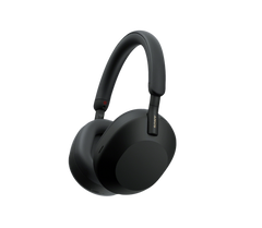 Sony WH-1000XM5-B Bluetooth Noise Cancelling Headset, Black | 1000XM5