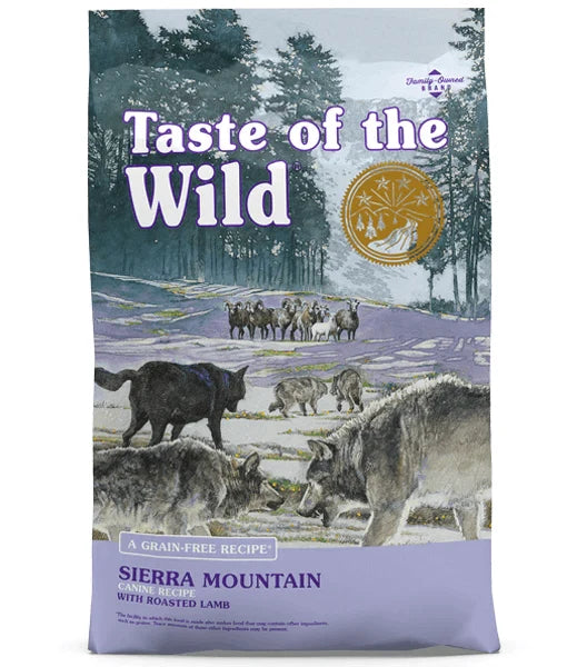 Taste of the Wild Sierra Mountain Adult Roasted Lamb Dry Dog Food