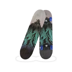 Professional Skateboard for Adults - Black/Green | 251-1
