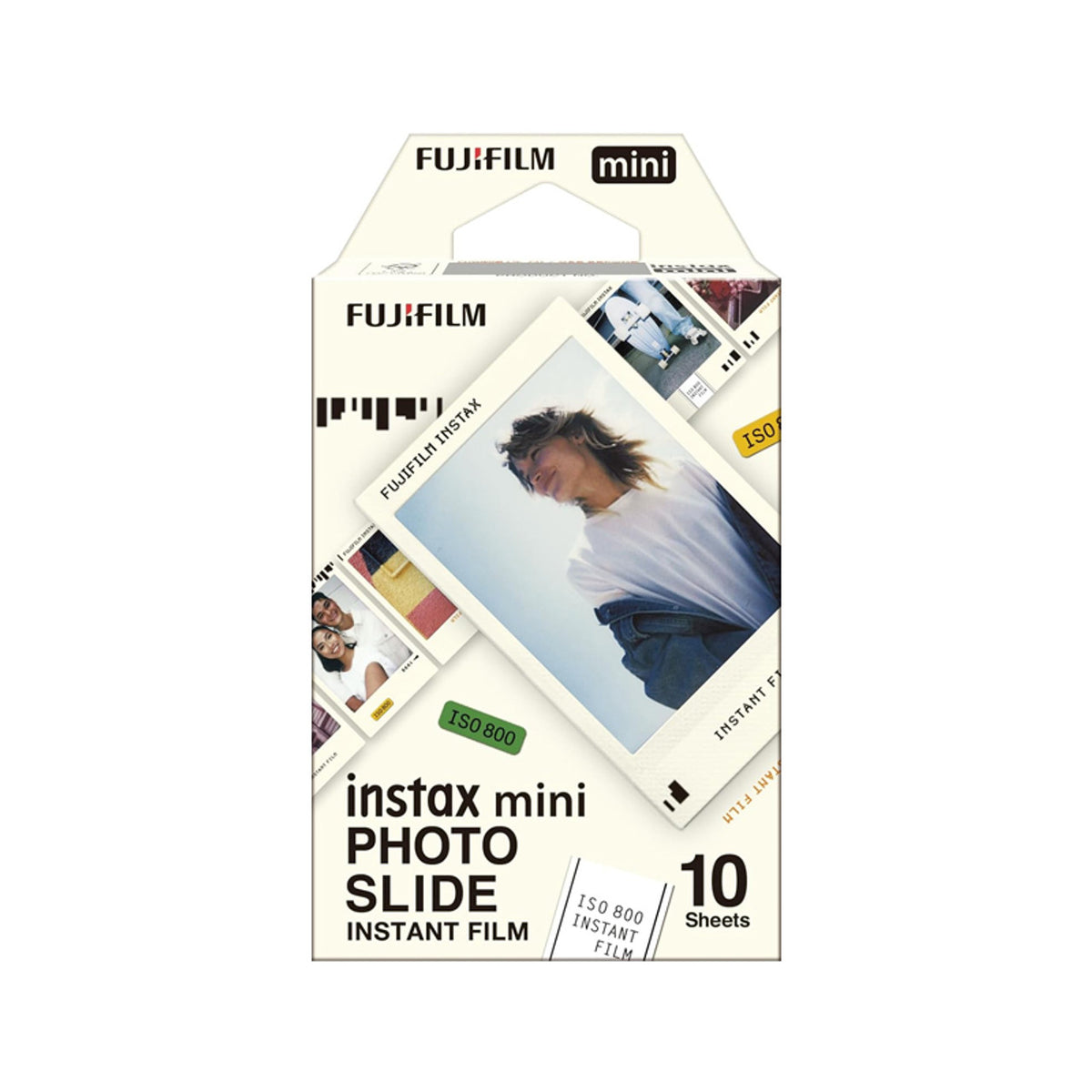 Fujifilm Instax Mini Film Slide Border Design 1PK (10 Sheets) | FUJFMINSTAXMINI1PKP.SLIDE
