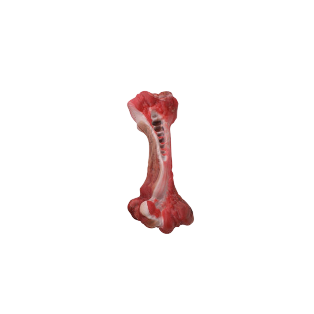 Nobby Dog Bone Rubber Chew Toy Beef Flavor | STBL283