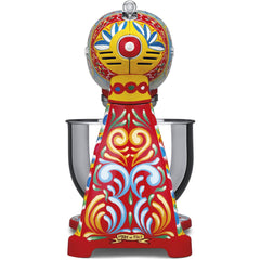 Smeg Stand Mixer Dolce and Gabbana Sicily is my love 4.8L 800W | SMF03DGEU