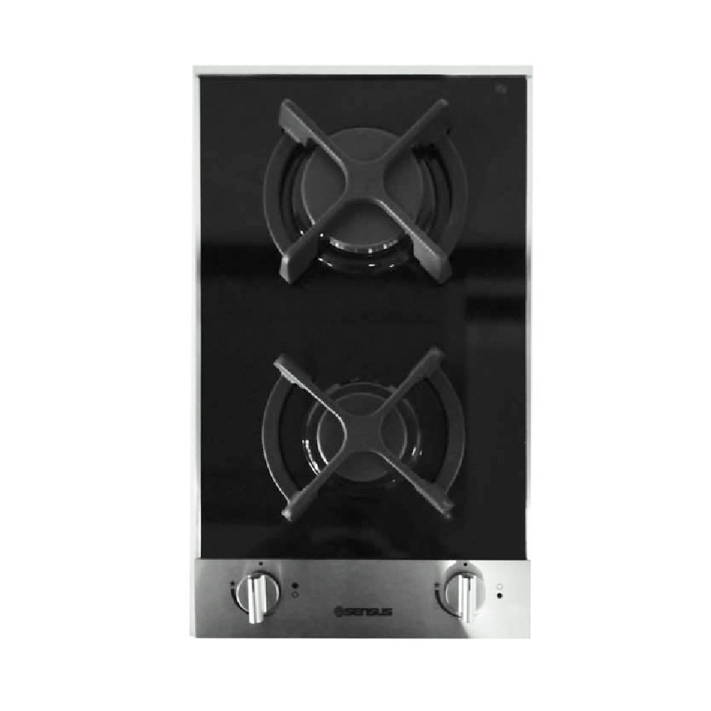 Sensus Domino 2 Gas Burners - Black | HOBAR30S