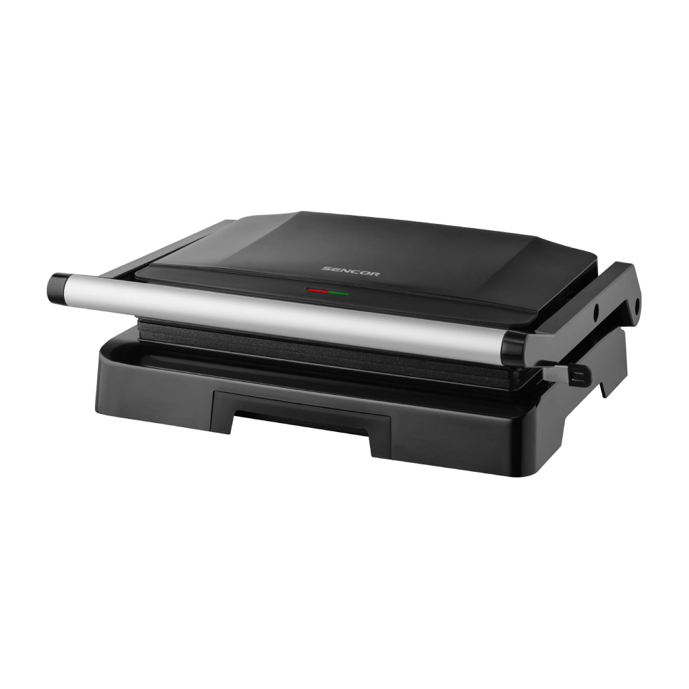 Sencor Compact Panini Grill with Overheat Protection - 1000W | SBG2070SS
