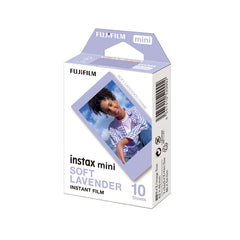 Fujifilm Instax Mini Film Soft Lavender 1PK (10 Sheets) | FUJFMINSTAXMINI1PKSLAVEND