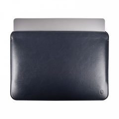 WiWU Skin Pro Platinum With Microfiber Leather Sleeve For Macbook 13.3" - Blue | SPPMLSM13.3BL