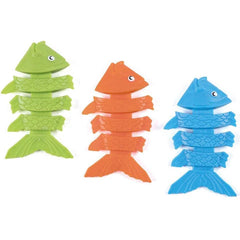 Kids Diving Toys Fish Bone Set - Multi Color | 585-7