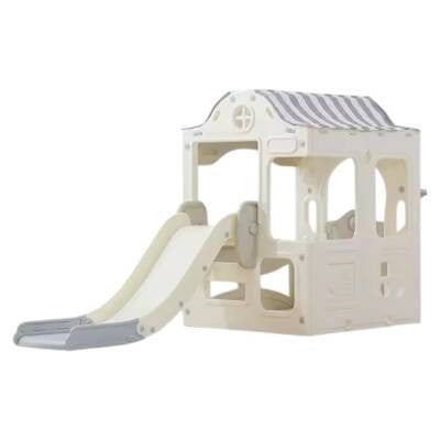 Kids Playhouse with Slide and Activity Center | AL21124-3
