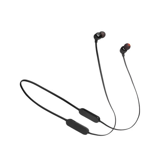 سماعات الأذن اللاسلكية بلوتوث داخل الأذن JBL Tune 125BT باللون الأسود | Tune125BT