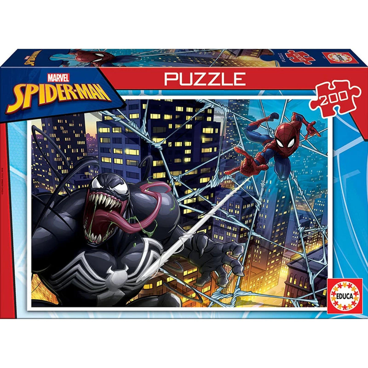 Educa Marvel Spider-Man vs Venom Puzzle - 200 Pieces | 18100