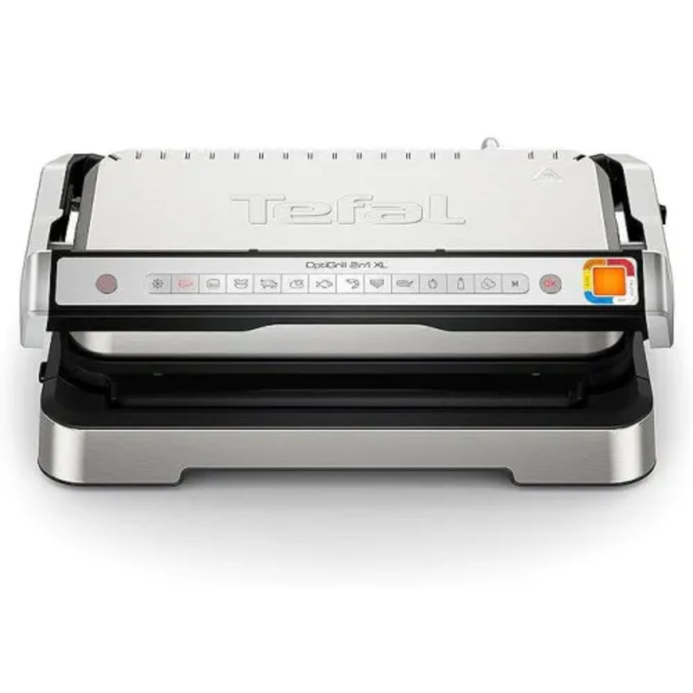 Tefal Smart OptiGrill 2-in-1 XL — Electric Grill & Griddle 2200W 12 Programs | GC78MD28