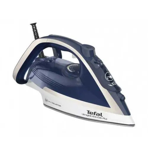 Tefal Ultraglide+ , Silver Premium White Heatshield, 2800W Durilium airglide, anti scale collector| FV5820G0