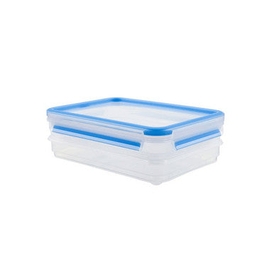 Tefal Masterseal Storage Container 2 x 0.6 L Blue Cold Cut |  K3028812