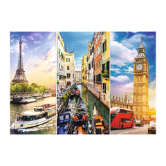 Trefl Puzzle: Travel Through Europe - 4000 Pieces | 45009