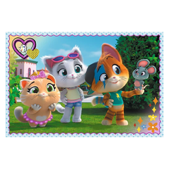 Trefl Colourful Fairy Tales Cat Puzzles - 60 Pcs | 17378