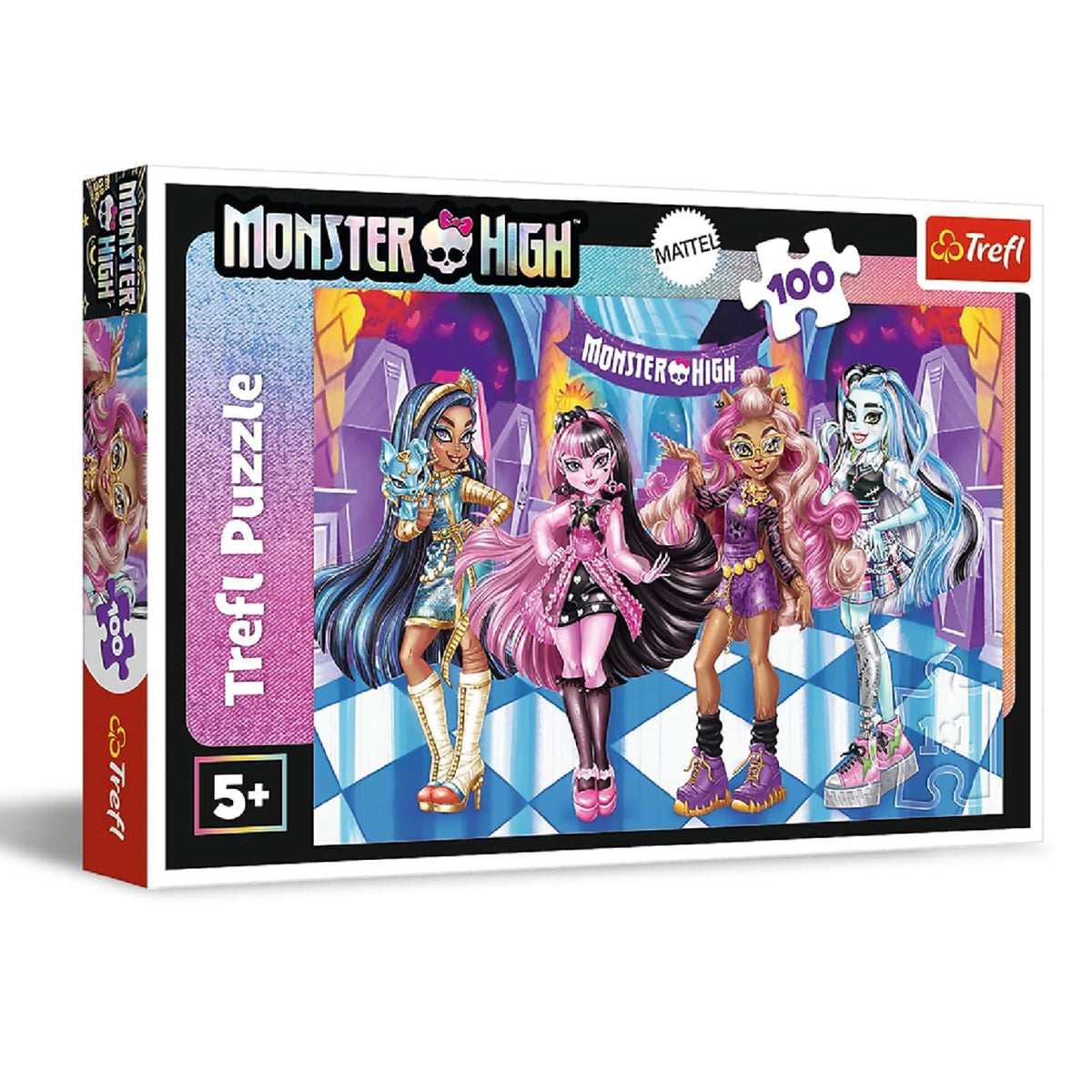 Trefl Monster High Puzzle - 100 Pcs | 16505