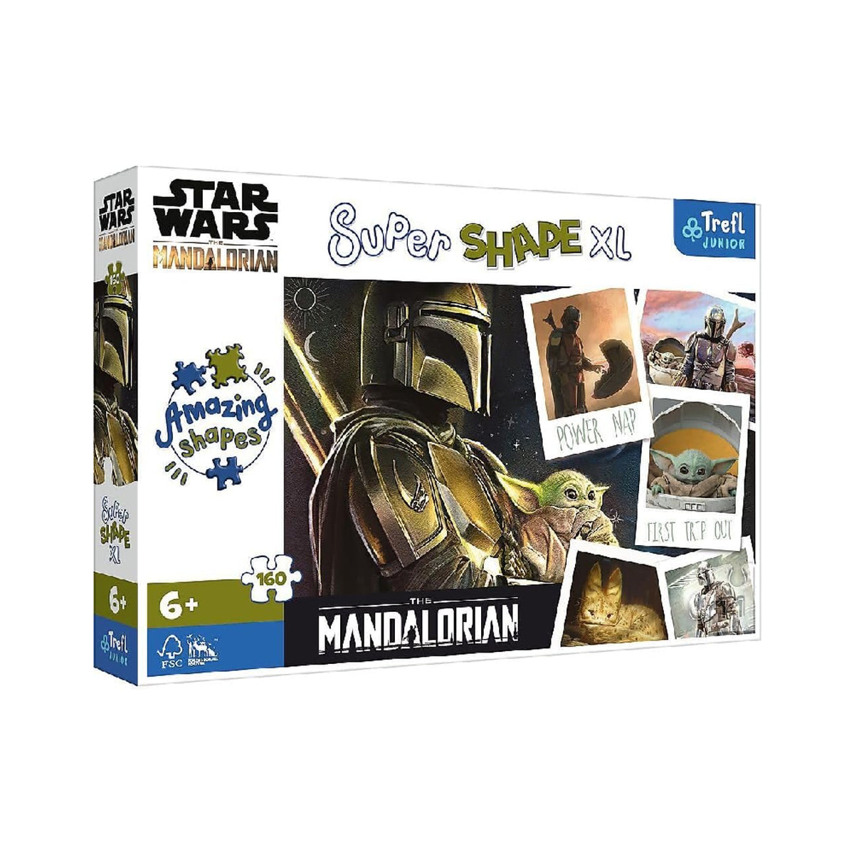 Trefl Mandalorian/Lucasfilm Star Wars Puzzles - 160 Pcs | 50035