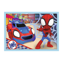 Trefl 4-in-1 Spidey and His Amazing Friends Puzzle - 12-24 Pcs | 34611