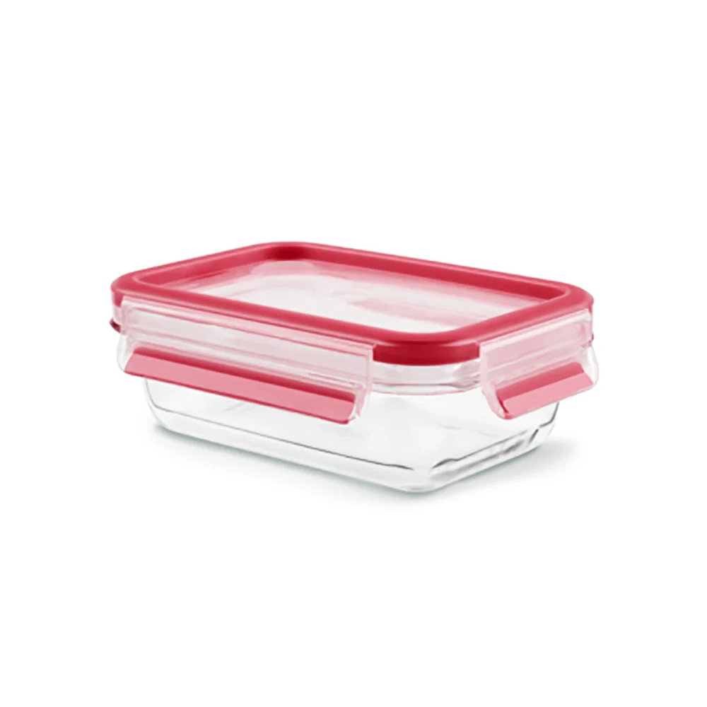 Tefal Masterseal Glass Rectangular Food Container - 0.5L | K3010212