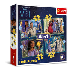 Trefl 4-in-1 Dreams Come True Puzzle - 35-70 Pcs | 34649
